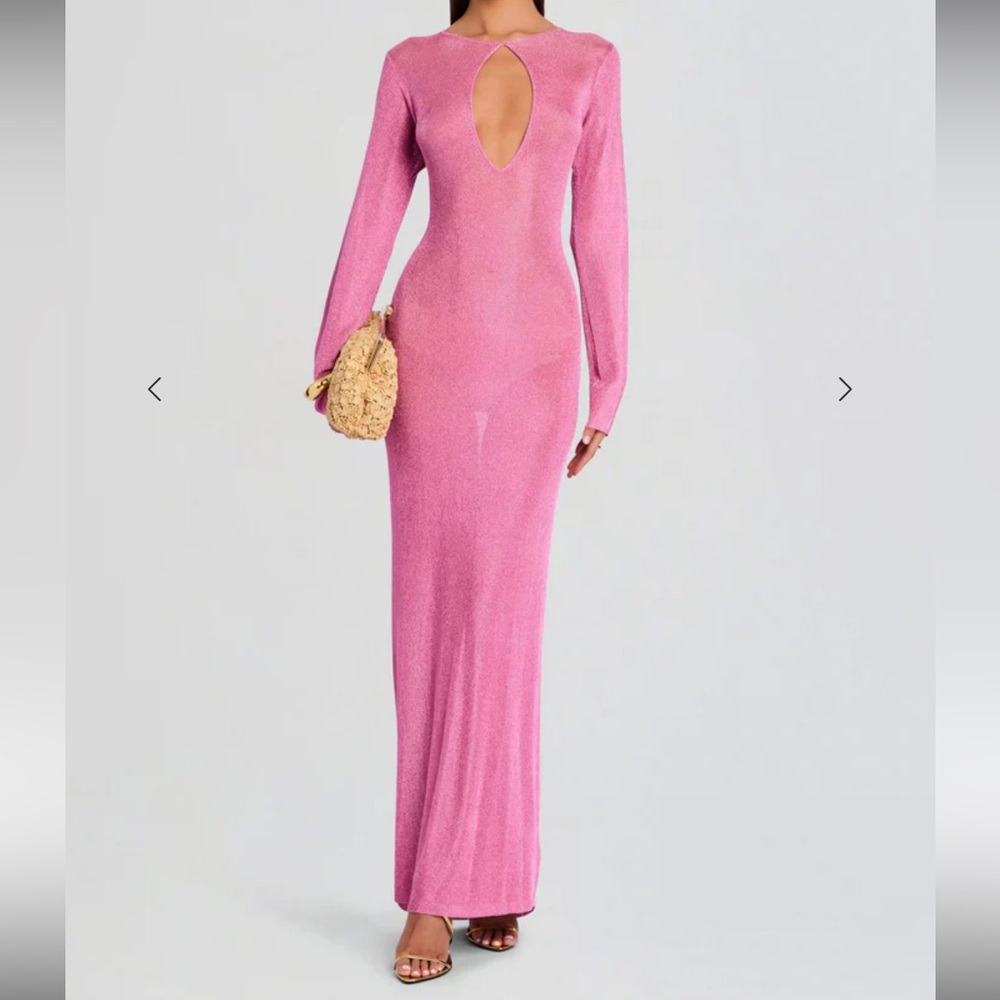 SER.O.YA CARMEL METALLIC KNIT
MAXI DRESS - Picture 2 of 7